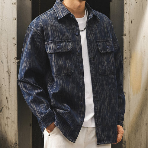 Retro Texture Utility Shirt P1831